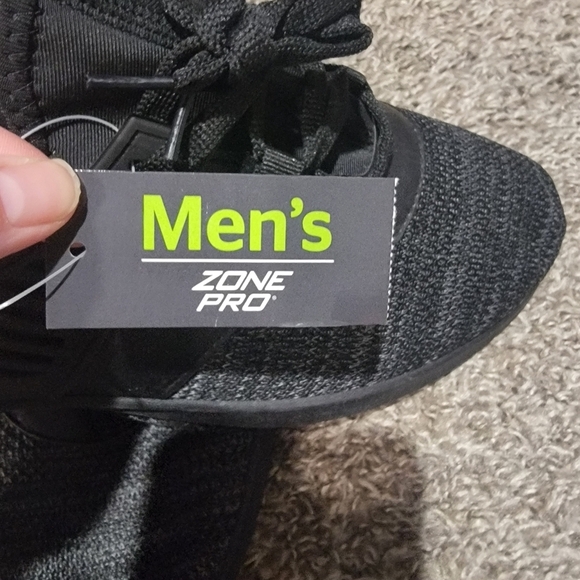 Men's zone pro sneakers black & gray - Picture 3 of 10